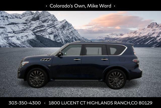 used 2017 INFINITI QX80 car, priced at $24,999