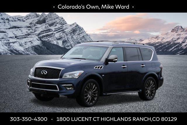 used 2017 INFINITI QX80 car, priced at $24,999