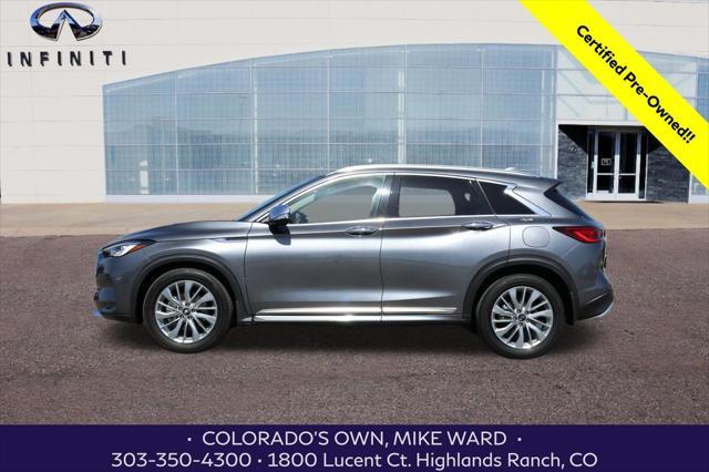 used 2023 INFINITI QX50 car, priced at $33,999