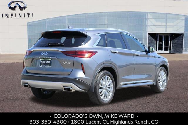 used 2023 INFINITI QX50 car, priced at $34,591
