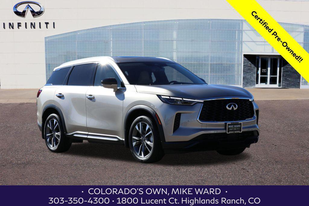 used 2025 INFINITI QX60 car, priced at $47,999