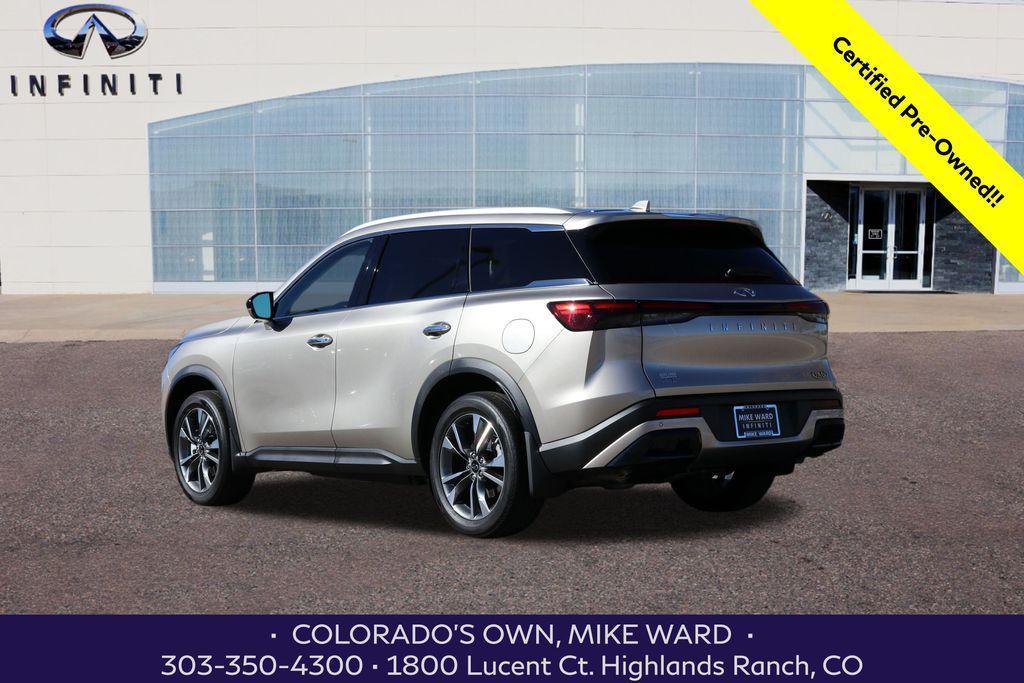 used 2025 INFINITI QX60 car, priced at $47,999
