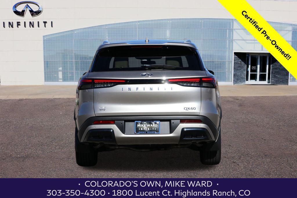 used 2025 INFINITI QX60 car, priced at $47,999