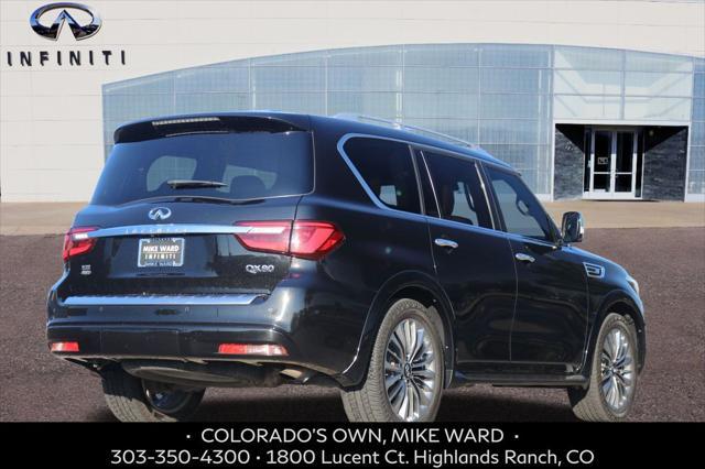 used 2021 INFINITI QX80 car, priced at $40,799