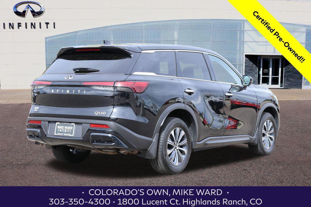used 2025 INFINITI QX60 car, priced at $39,999