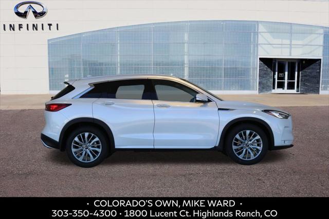 new 2025 INFINITI QX50 car, priced at $49,270