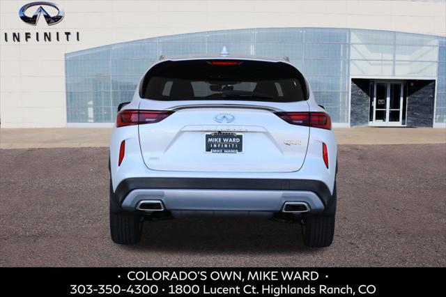 new 2025 INFINITI QX50 car, priced at $49,270