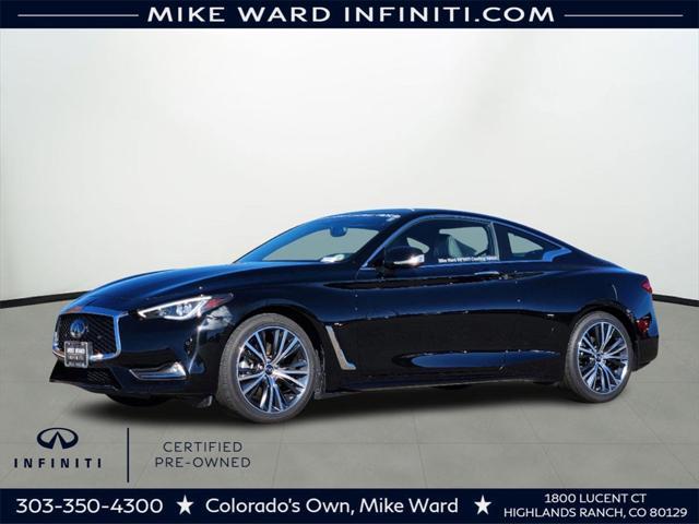 used 2022 INFINITI Q60 car, priced at $37,999