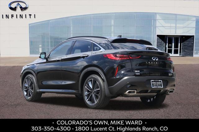 new 2025 INFINITI QX55 car, priced at $50,085