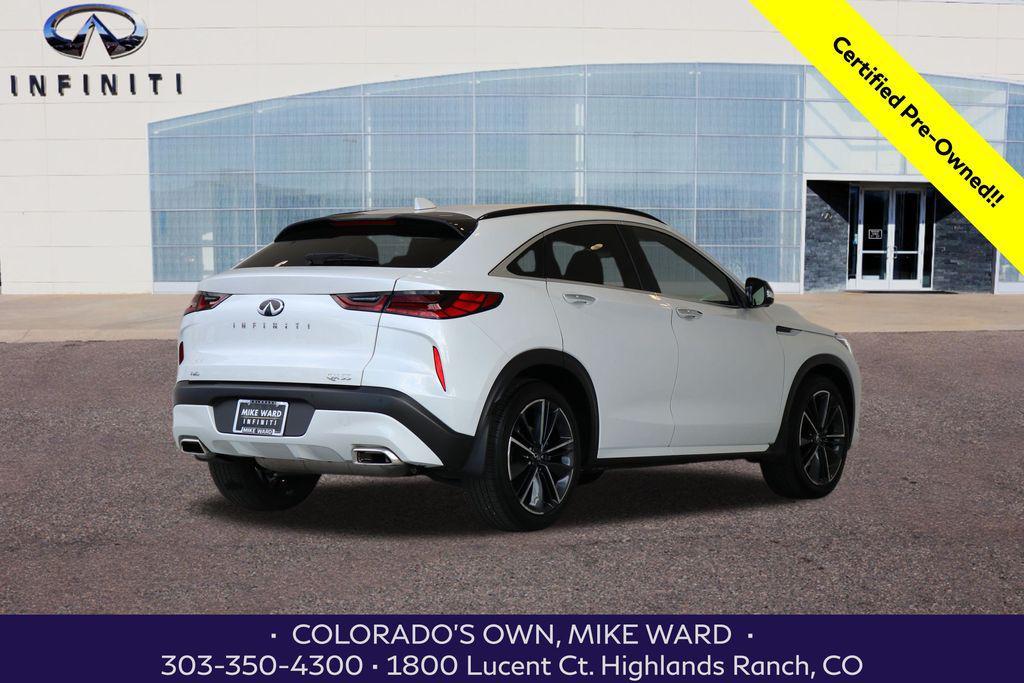used 2025 INFINITI QX55 car, priced at $41,699