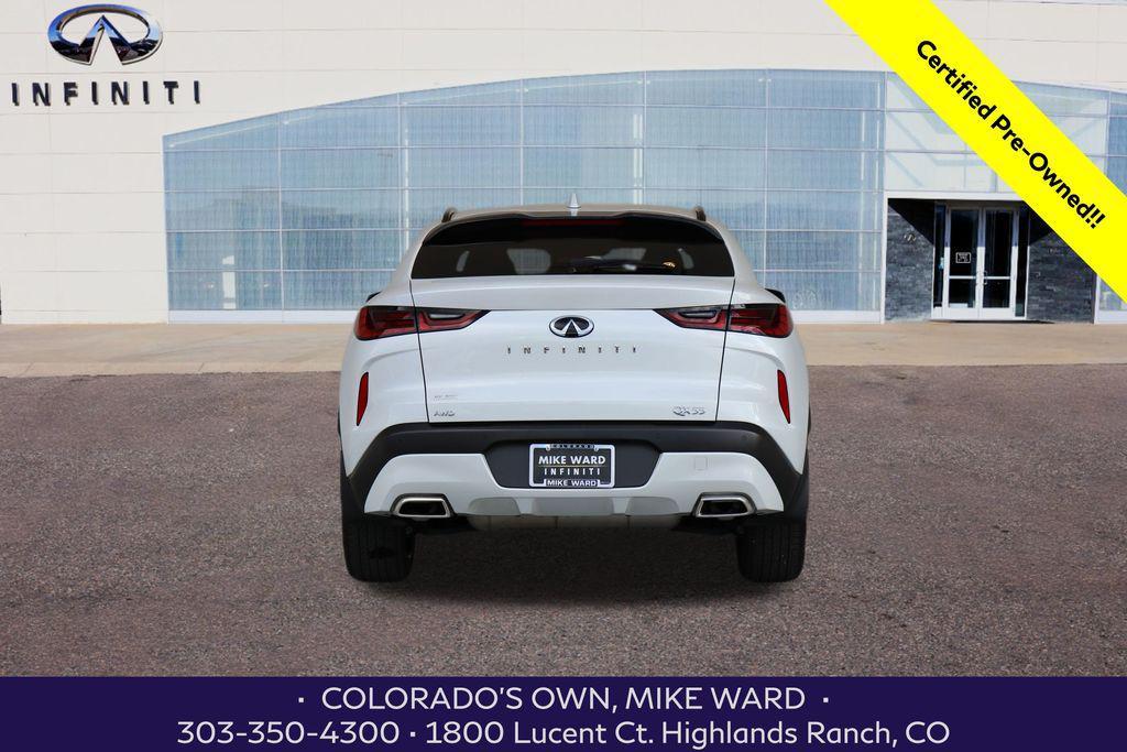 used 2025 INFINITI QX55 car, priced at $41,699