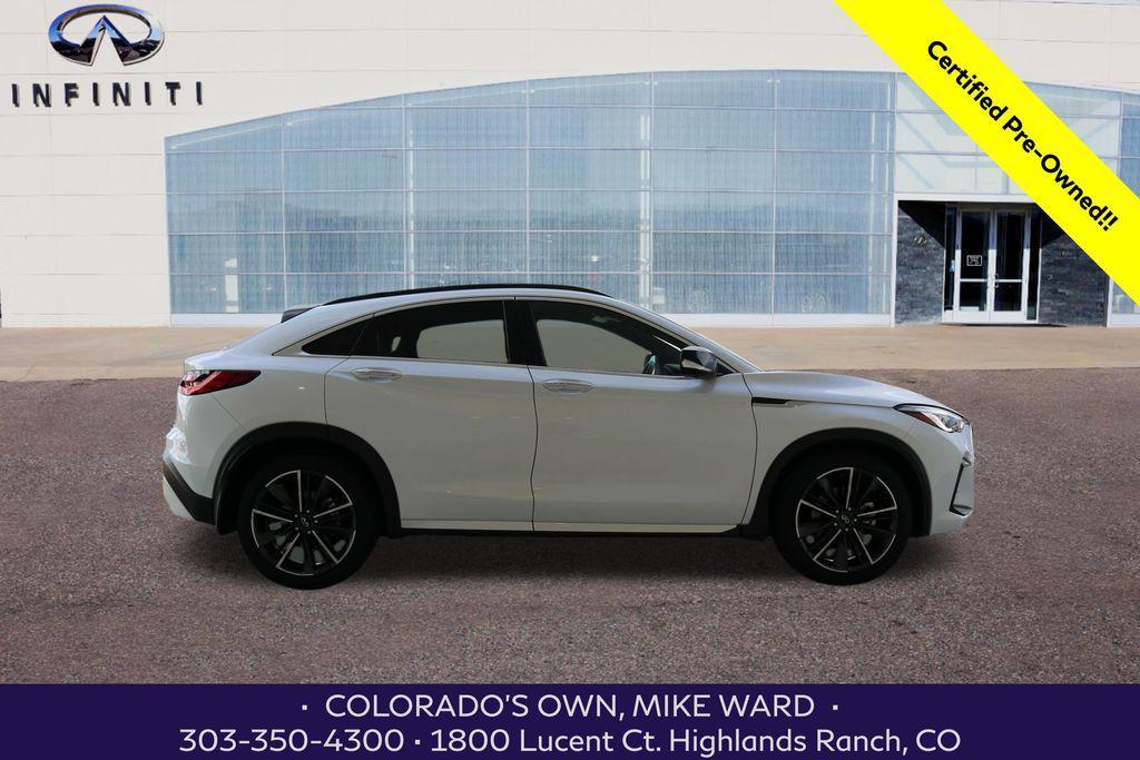 used 2025 INFINITI QX55 car, priced at $41,699