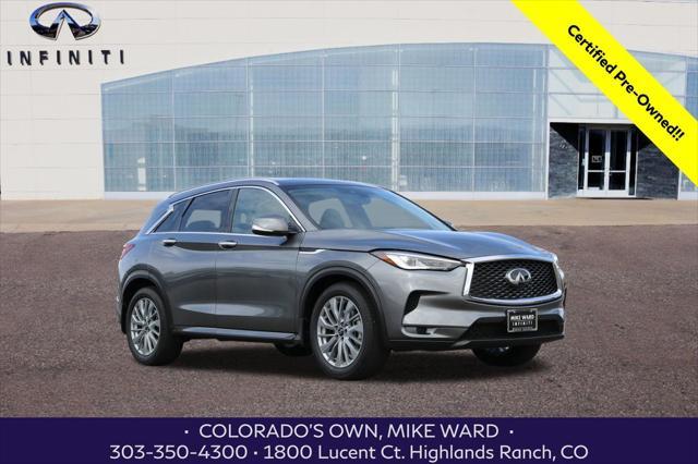 used 2023 INFINITI QX50 car, priced at $33,499