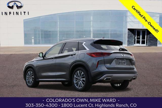 used 2023 INFINITI QX50 car, priced at $33,499