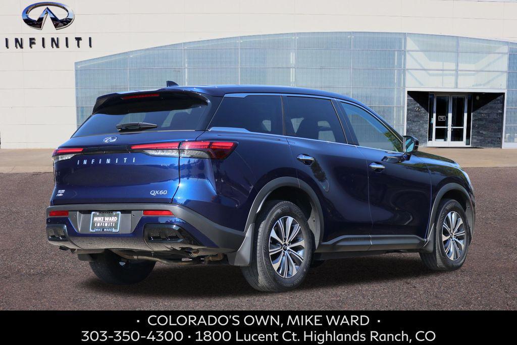 used 2025 INFINITI QX60 car, priced at $42,999