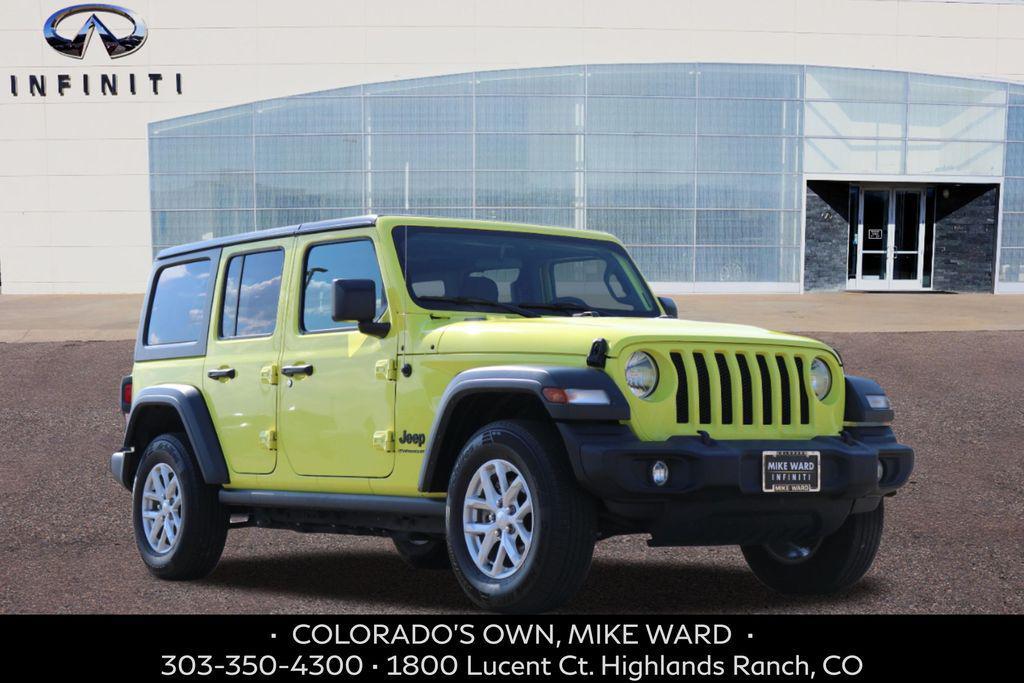used 2023 Jeep Wrangler car, priced at $26,999