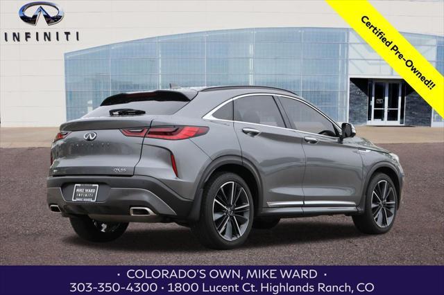 used 2024 INFINITI QX55 car, priced at $47,999