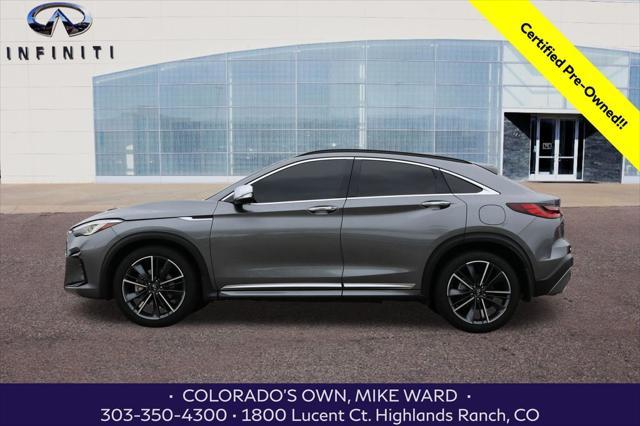 used 2024 INFINITI QX55 car, priced at $47,999
