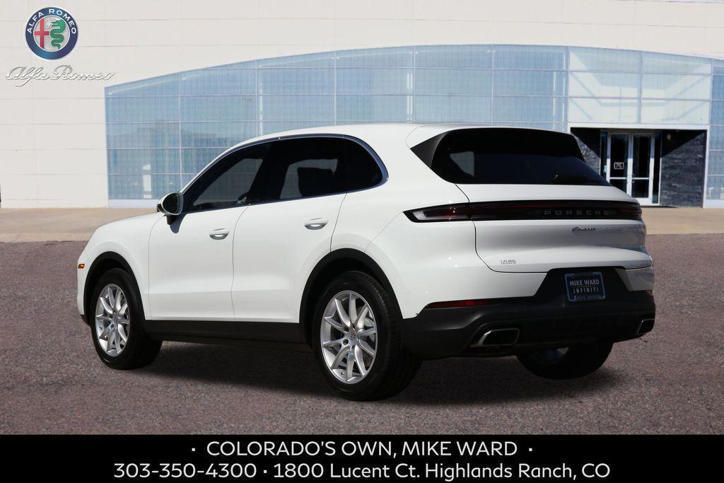 used 2024 Porsche Cayenne car, priced at $76,999