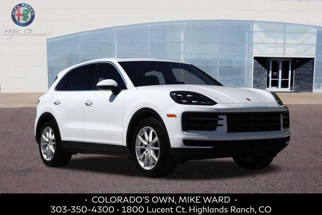 used 2024 Porsche Cayenne car, priced at $76,999