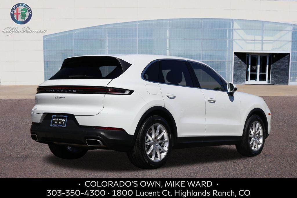 used 2024 Porsche Cayenne car, priced at $76,999