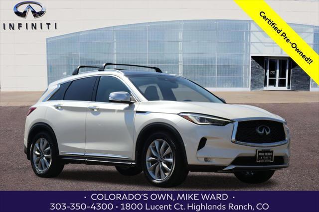 used 2020 INFINITI QX50 car, priced at $22,999