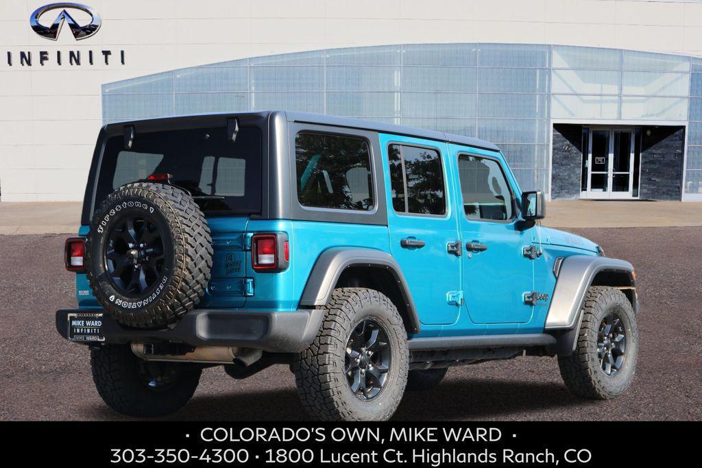 used 2020 Jeep Wrangler Unlimited car, priced at $26,999