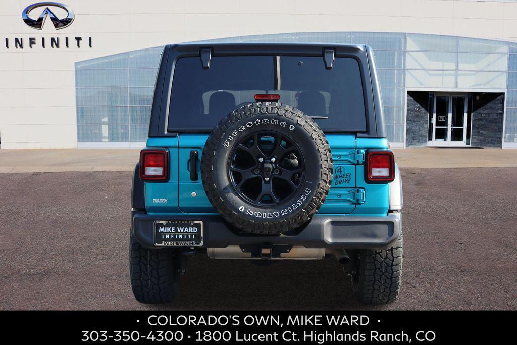 used 2020 Jeep Wrangler Unlimited car, priced at $26,999