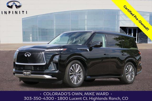 used 2025 INFINITI QX80 car, priced at $87,499
