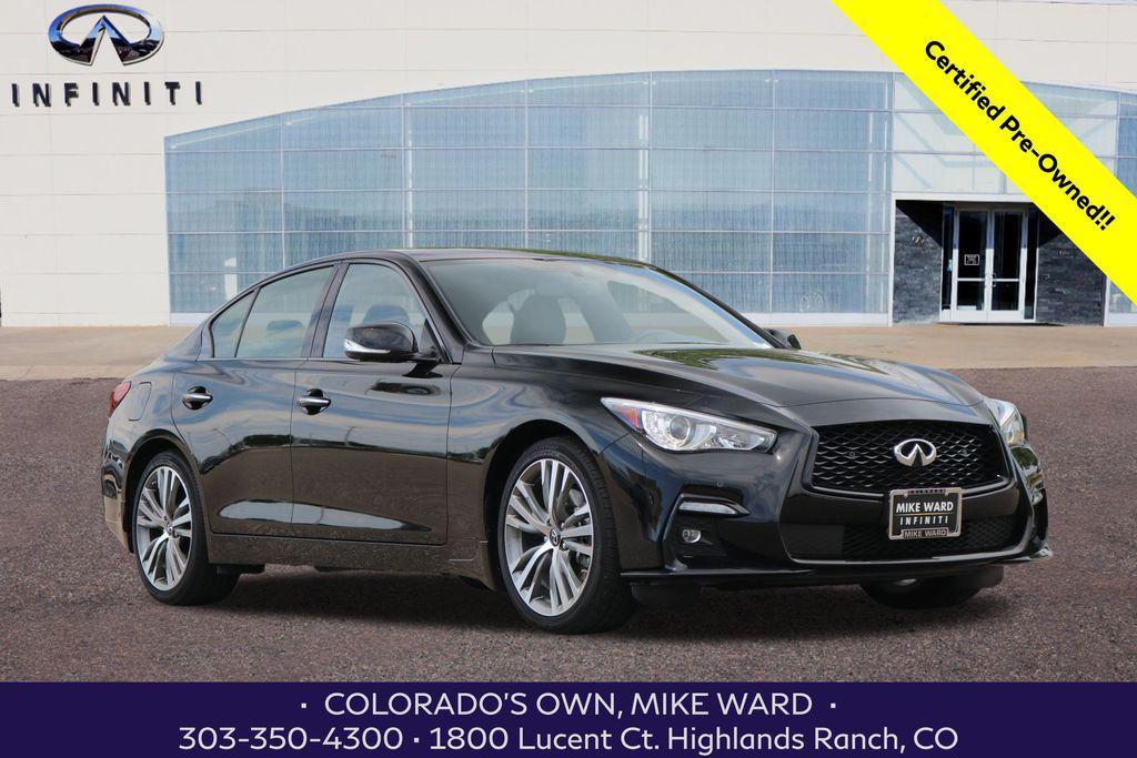 used 2024 INFINITI Q50 car, priced at $39,999