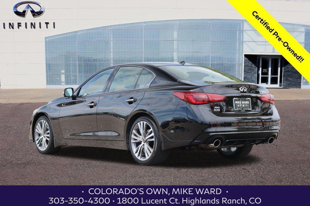 used 2024 INFINITI Q50 car, priced at $39,999