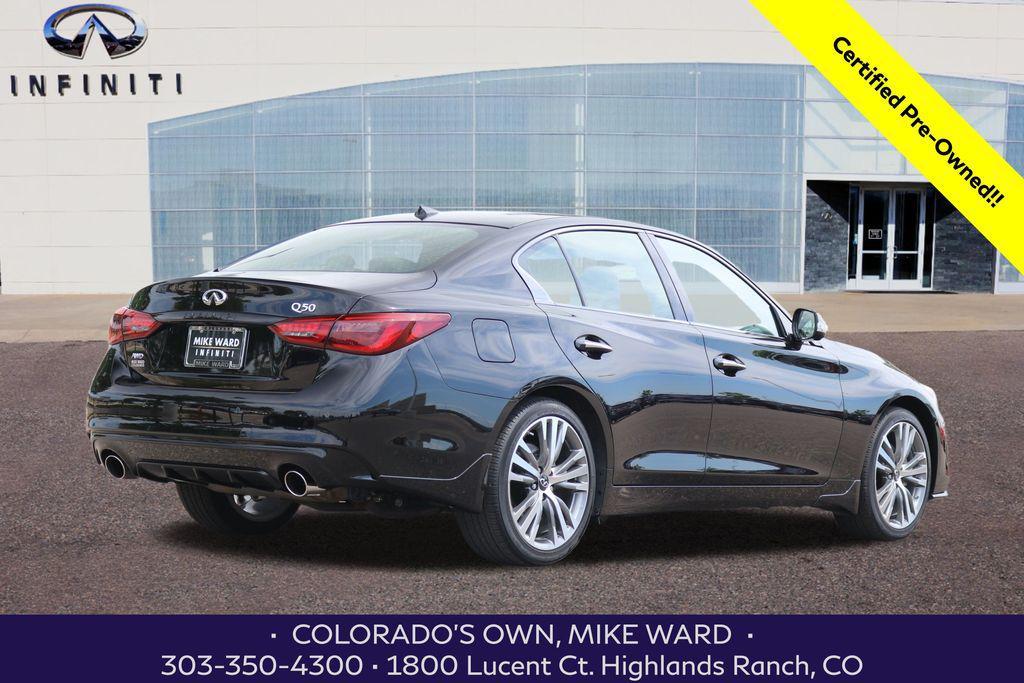 used 2024 INFINITI Q50 car, priced at $39,999
