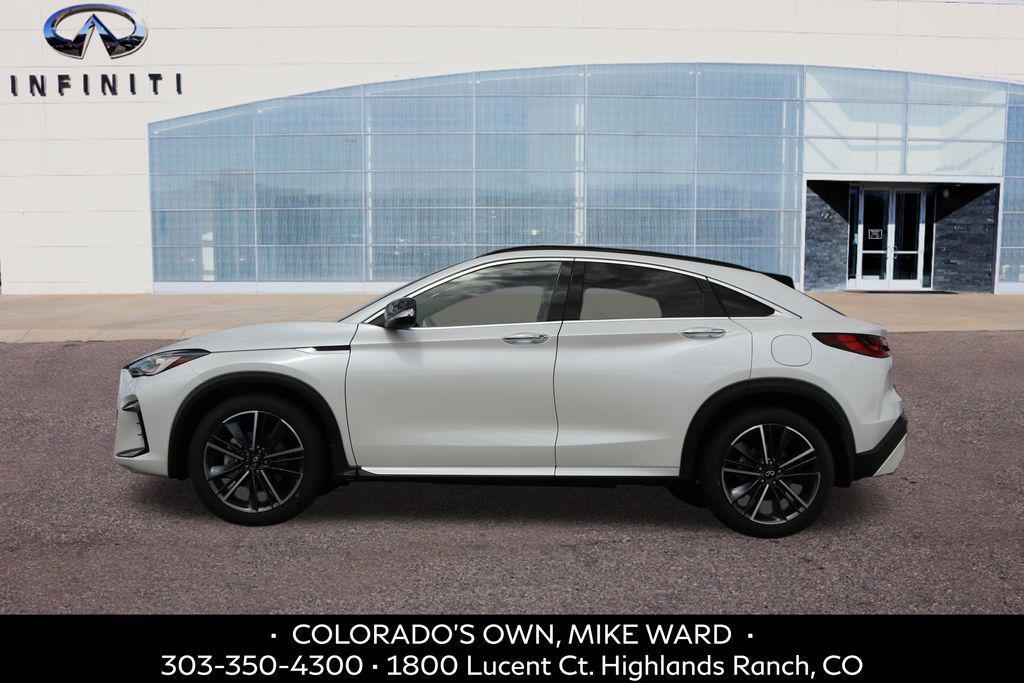 new 2025 INFINITI QX55 car, priced at $49,985
