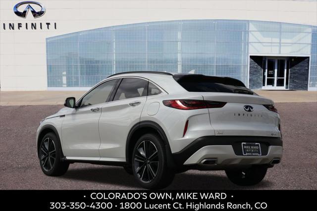 new 2025 INFINITI QX55 car, priced at $51,485