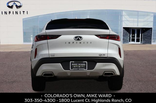 new 2025 INFINITI QX55 car, priced at $51,485