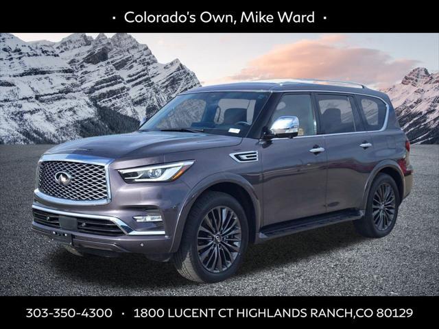 used 2023 INFINITI QX80 car, priced at $58,999