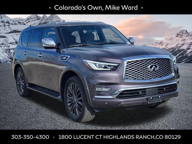 used 2023 INFINITI QX80 car, priced at $58,999