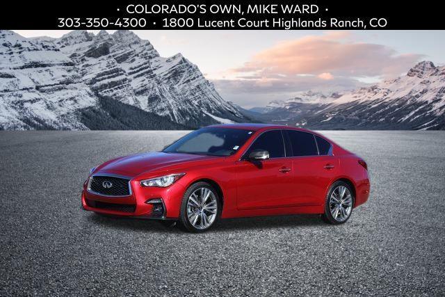 used 2021 INFINITI Q50 car, priced at $30,999