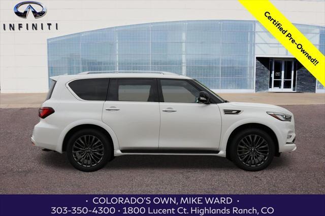 used 2024 INFINITI QX80 car, priced at $63,999