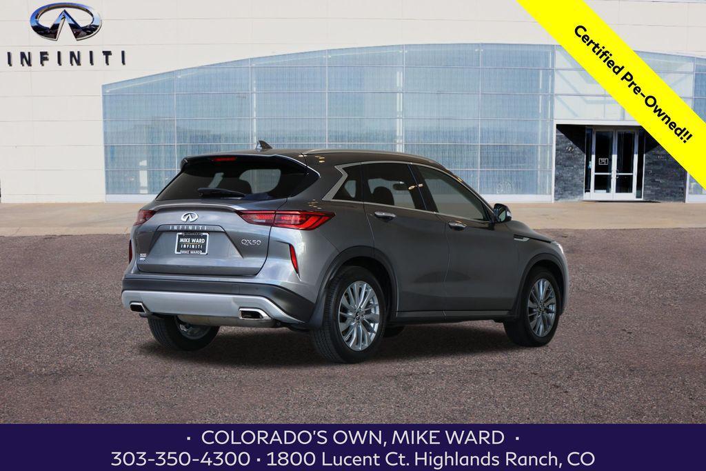 used 2025 INFINITI QX50 car, priced at $36,999
