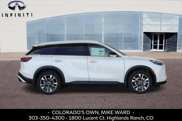 new 2025 INFINITI QX60 car, priced at $58,080