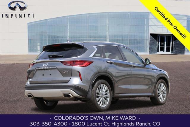used 2025 INFINITI QX50 car, priced at $39,999