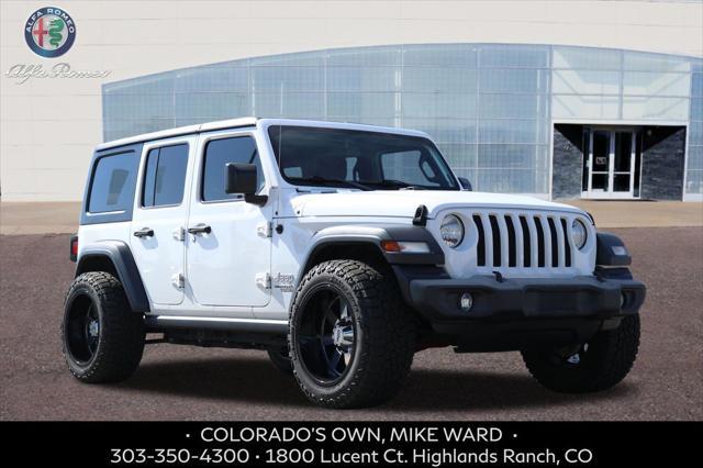used 2019 Jeep Wrangler Unlimited car, priced at $24,299