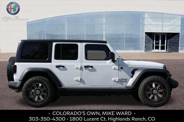 used 2019 Jeep Wrangler Unlimited car, priced at $24,299