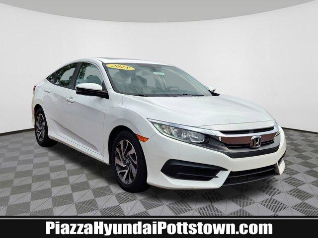 used 2018 Honda Civic car, priced at $15,750