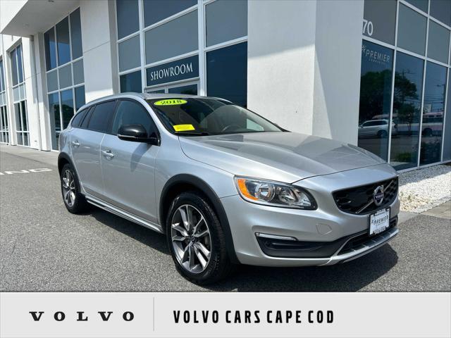 used 2018 Volvo V60 Cross Country car, priced at $17,600