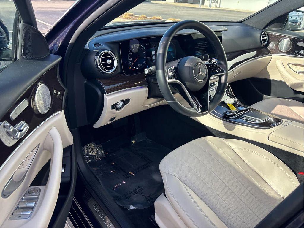 used 2021 Mercedes-Benz E-Class car, priced at $34,200