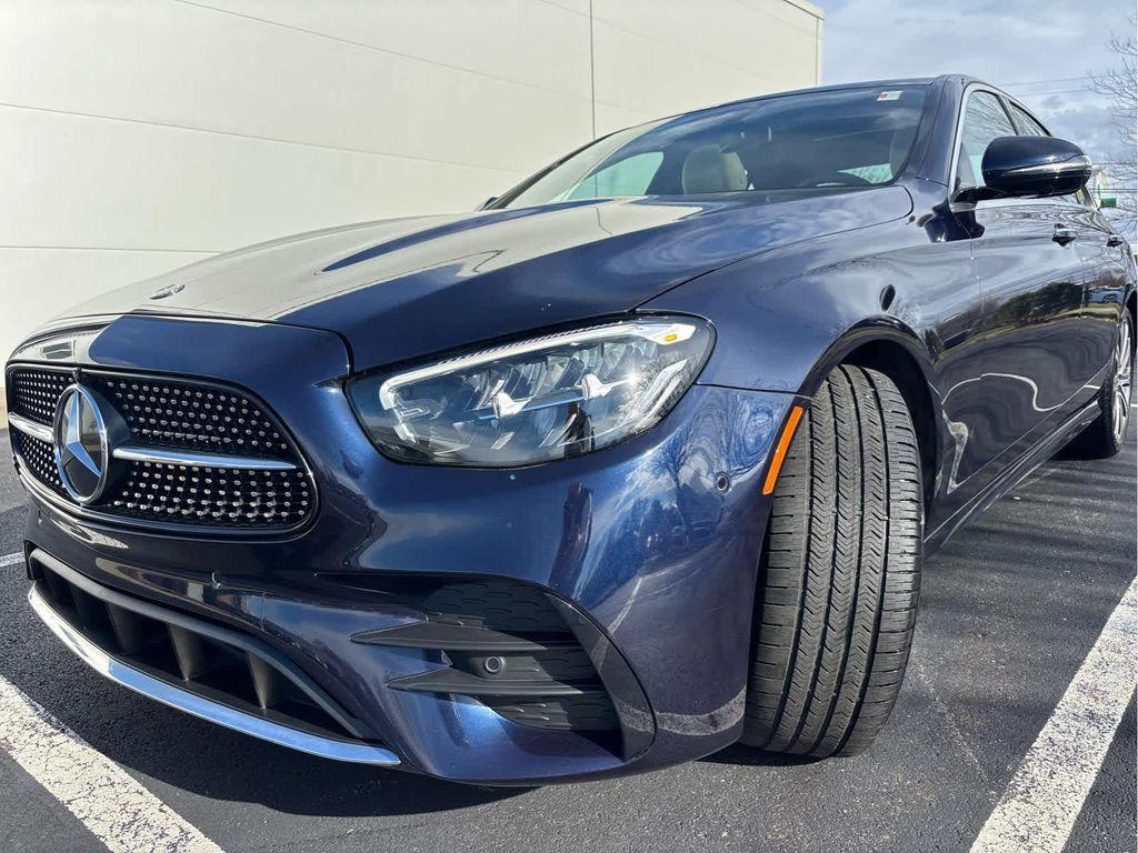 used 2021 Mercedes-Benz E-Class car, priced at $34,200