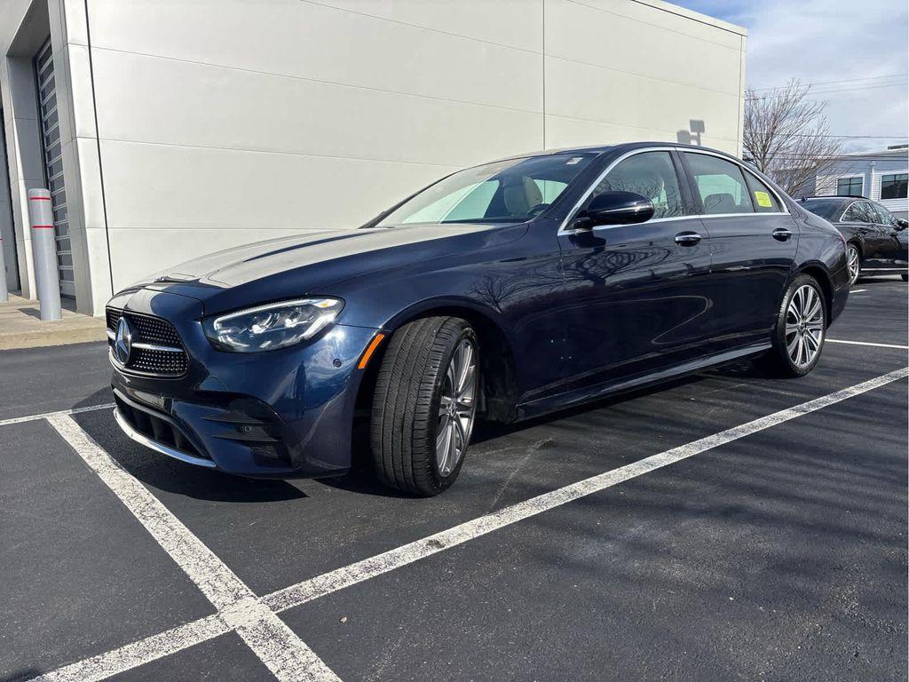 used 2021 Mercedes-Benz E-Class car, priced at $34,200