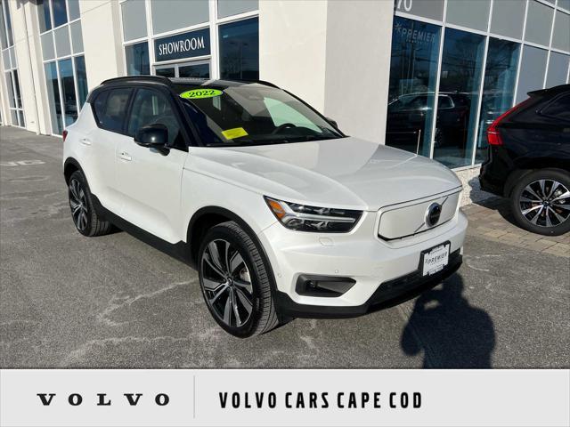 used 2022 Volvo XC40 Recharge Pure Electric car, priced at $28,600